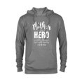 thumbnail image 1 of Marvel A Mother Is Like A Hero - Pullover Hoodie for Adults - Customized-Athletic Heather, 1 of 5