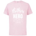 thumbnail image 1 of Marvel A Mother Is Like A Hero - Short Sleeve Cotton T-Shirt for Adults - Customized-Soft Pink, 1 of 5