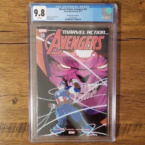 Marvel Action: Avengers #10 - CGC 9.8 Comic Book