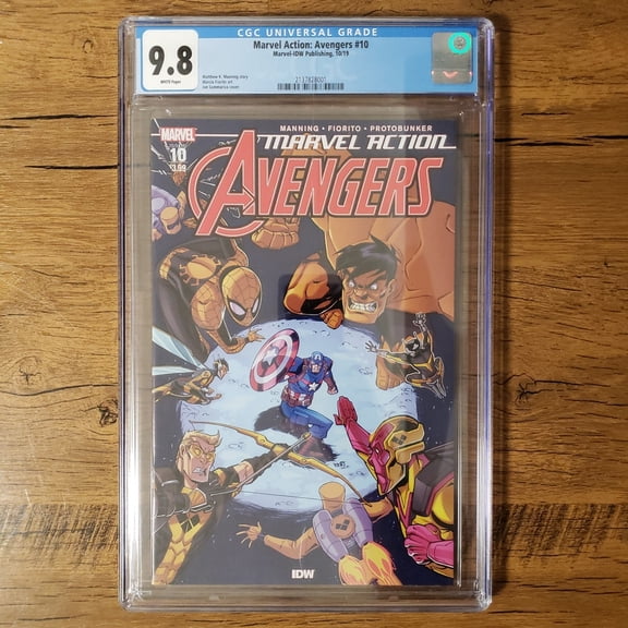 Marvel Action: Avengers #10 - CGC 9.8 Comic Book