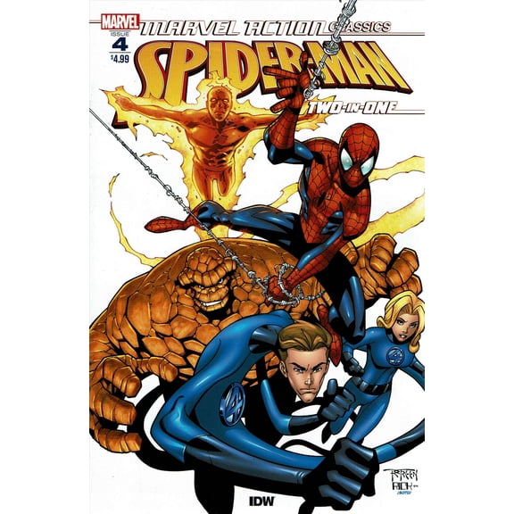 Marvel Action Classics: Spider-Man Two-In-One #4 VF ; IDW Comic Book