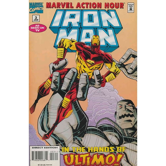 Marvel Action Hour, Featuring Iron Man #3 VF ; Marvel Comic Book