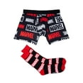 thumbnail image 1 of Marvel, Adult Mens, Boxer Briefs and Crew Socks, 2-Piece Set, Size S-2XL, 1 of 2