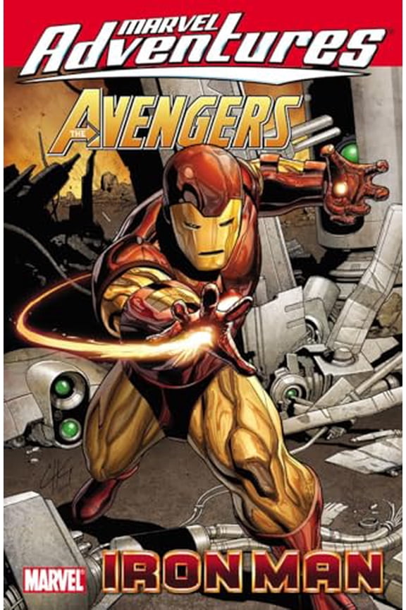 Pre-Owned Marvel Adventures Avengers: Iron Man (Paperback) by Paul Tobin, Ronan Cliquette