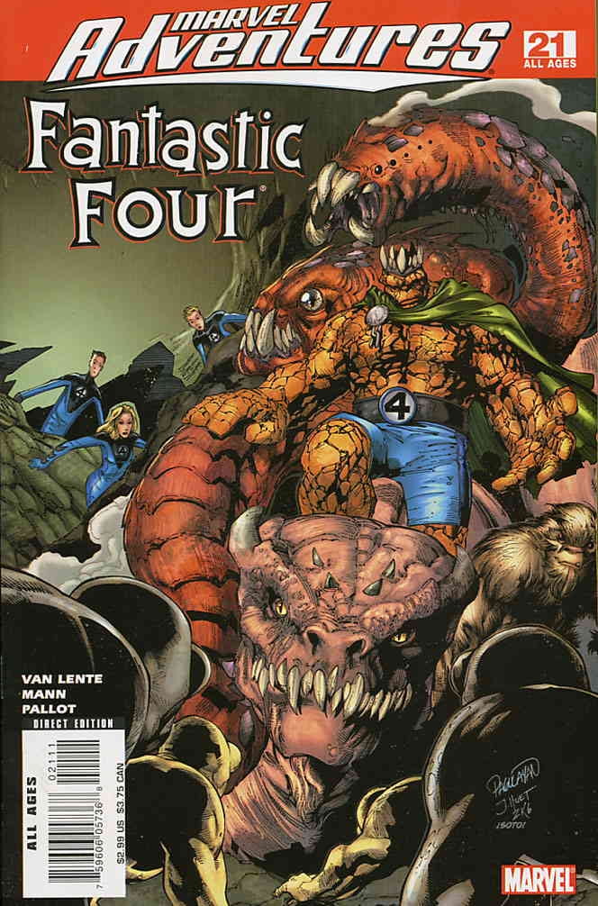 Marvel Adventures Fantastic Four 21 VF ; Marvel Comic Book