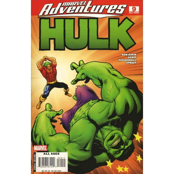 Marvel Adventures Hulk #9 VF ; Marvel Comic Book