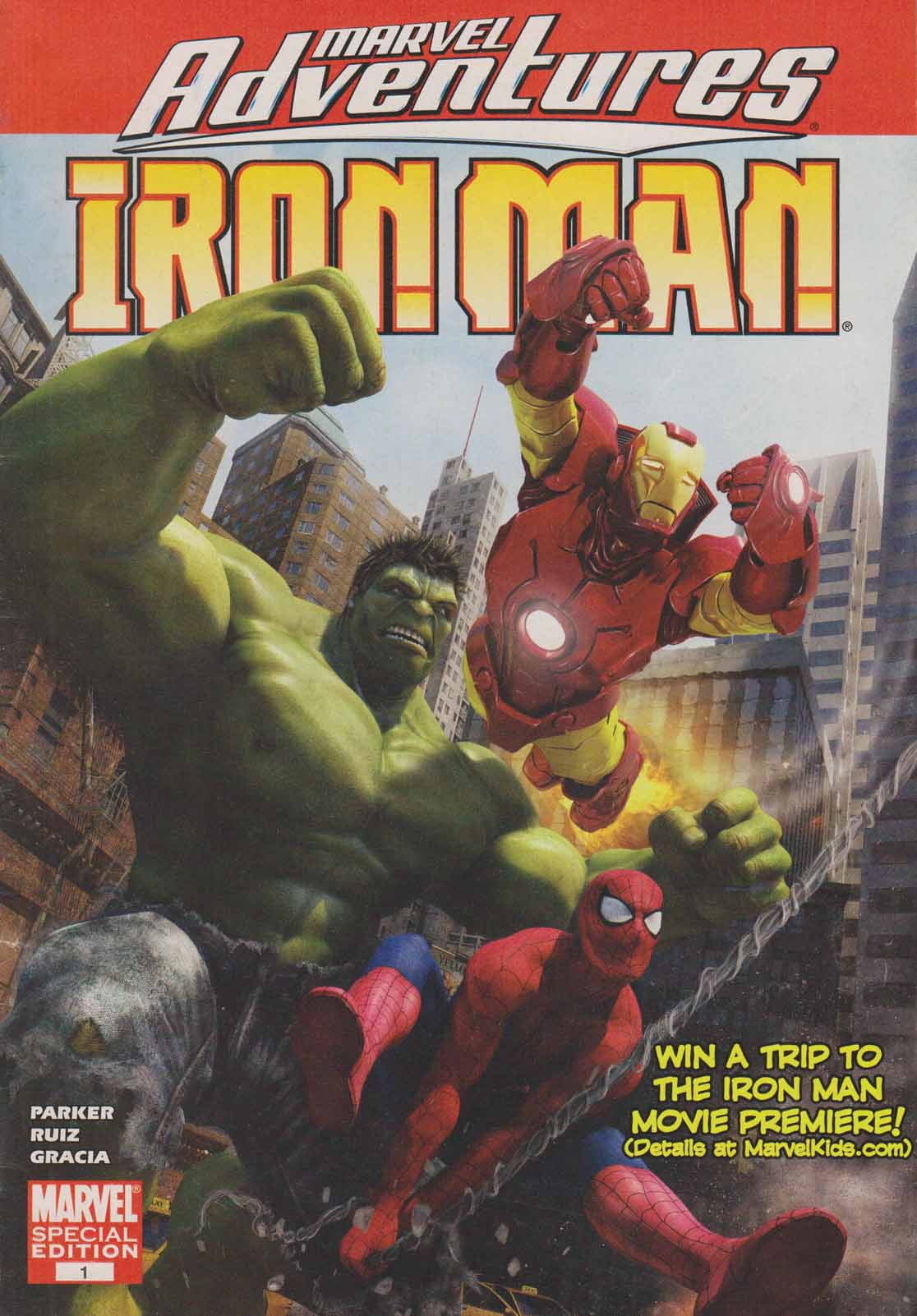 Marvel Adventures Iron Man Special #1 VF ; Marvel Comic Book