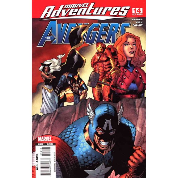 Marvel Adventures The Avengers #14 VF ; Marvel Comic Book
