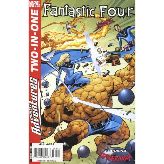 Marvel Adventures Two-in-One #9 VF ; Marvel Comic Book