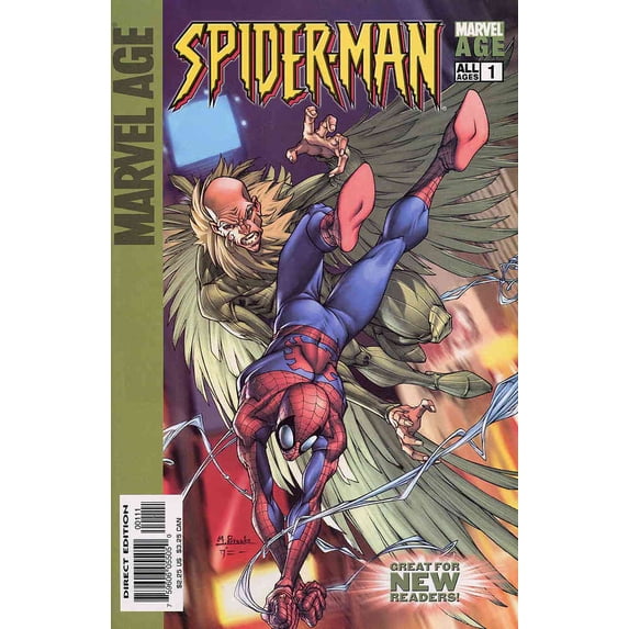 Marvel Age Spider-Man #1 VF ; Marvel Comic Book