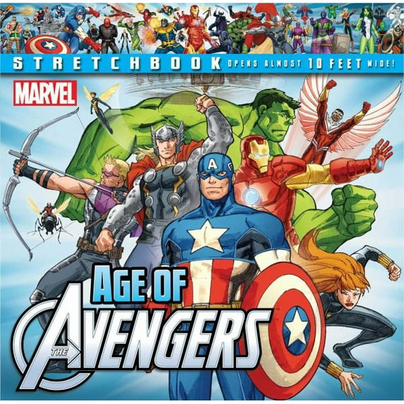 Marvel Age of Avengers Stretchbook (Hardcover)