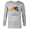 thumbnail image 1 of Marvel Agents of S.H.I.E.L.D Tahiti - Long Sleeve T-Shirt for Men- Customized-Athletic Heather, 1 of 5