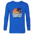 thumbnail image 1 of Marvel Agents of S.H.I.E.L.D Tahiti - Long Sleeve T-Shirt for Men- Customized-Royal, 1 of 5