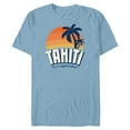 thumbnail image 1 of Marvel Agents of S.H.I.E.L.D Tahiti - Short Sleeve Blended T-Shirt for Adults- Customized-Ocean Blue, 1 of 5