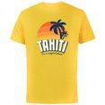 thumbnail image 1 of Marvel Agents of S.H.I.E.L.D Tahiti - Short Sleeve Cotton T-Shirt for Adults- Customized-Yellow, 1 of 5