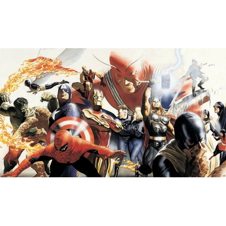 Marvel Alex Ross Peel and Stick Mural