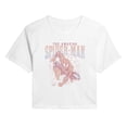 thumbnail image 1 of Marvel - Amazing Spiderman Webs - Juniors Cropped Short Sleeve Graphic T-Shirt, 1 of 4