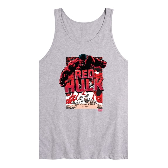 Marvel - Angry Red Hulk Graphic Tank Top
