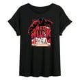 thumbnail image 1 of Marvel - Angry Red Hulk - Women's Oversized Graphic T-Shirt, 1 of 4