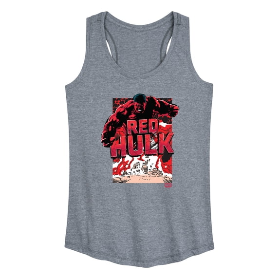 Marvel - Angry Red Hulk - Women's Racerback Tank