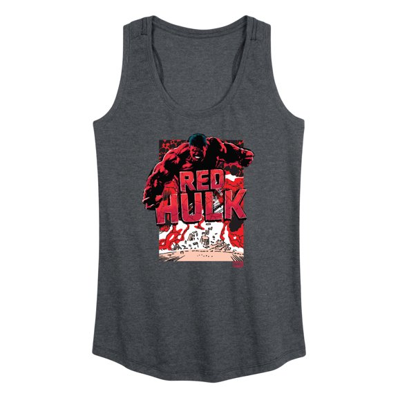 Marvel - Angry Red Hulk - Women's Racerback Tank