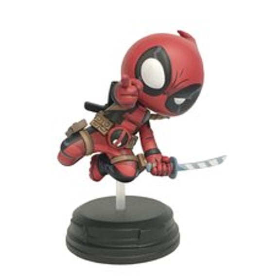 Marvel Animated Series: Deadpool Jumping Statue