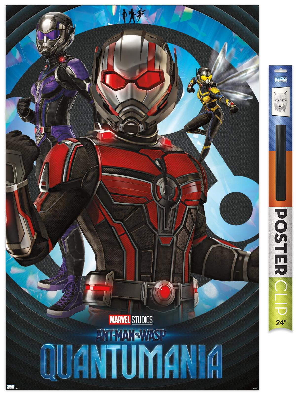 Marvel Ant-Man And The Wasp: Quantumania - High Render Trio Wall Poster ...