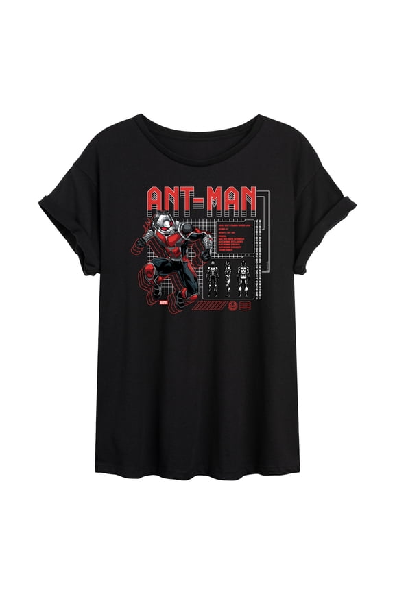 - Ant Man Digital - Women's Oversized Graphic T-Shirt