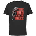 thumbnail image 1 of Marvel Ant-Man Super Hero This Dad is All The Buzz - Short Sleeve Cotton T-Shirt for Adults - Customized-Black, 1 of 5