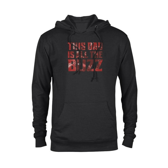 Marvel Ant-Man This Dad is All The Buzz Father's Day - Pullover Hoodie for Adults - Customized-Black