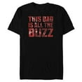 thumbnail image 1 of Marvel Ant-Man This Dad is All The Buzz Father's Day - Short Sleeve Blended T-Shirt for Adults - Customized-Black, 1 of 5