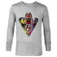 thumbnail image 1 of Marvel Ant-Man and the Wasp: Quantumania 3 Heroes Icon - Long Sleeve T-Shirt for Men - Customized-Athletic Heather, 1 of 5