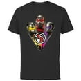 thumbnail image 1 of Marvel Ant-Man and the Wasp: Quantumania 3 Heroes Icon - Short Sleeve Cotton T-Shirt for Adults - Customized-Black, 1 of 5