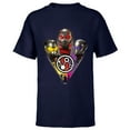 thumbnail image 1 of Marvel Ant-Man and the Wasp: Quantumania 3 Heroes Icon - Short Sleeve T-Shirt for Kids - Customized-Navy, 1 of 5