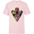 thumbnail image 1 of Marvel Ant-Man and the Wasp: Quantumania 3 Heroes Icon - Short Sleeve T-Shirt for Kids - Customized-Soft Pink, 1 of 5