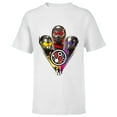 thumbnail image 1 of Marvel Ant-Man and the Wasp: Quantumania 3 Heroes Icon - Short Sleeve T-Shirt for Kids - Customized-White, 1 of 5