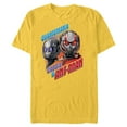 thumbnail image 1 of Marvel Ant-Man and the Wasp: Quantumania Cassie & Ant-Man - Short Sleeve Blended T-Shirt for Adults - Customized-Yellow, 1 of 5