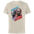 thumbnail image 1 of Marvel Ant-Man and the Wasp: Quantumania Cassie & Ant-Man - Short Sleeve Cotton T-Shirt for Adults - Customized-Natural, 1 of 5