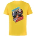 thumbnail image 1 of Marvel Ant-Man and the Wasp: Quantumania Cassie & Ant-Man - Short Sleeve Cotton T-Shirt for Adults - Customized-Yellow, 1 of 5