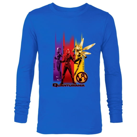 Marvel Ant-Man and the Wasp: Quantumania Cassie Ant-Man Wasp - Long Sleeve T-Shirt for Men - Customized-Navy