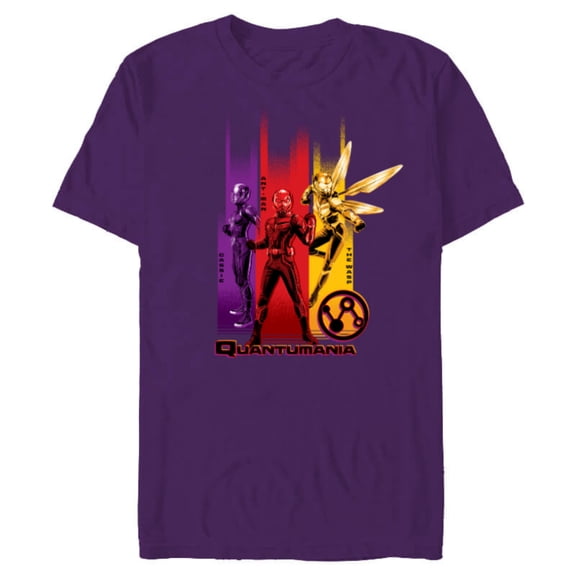 Marvel Ant-Man and the Wasp: Quantumania Cassie Ant-Man Wasp - Short Sleeve Blended T-Shirt for Adults - Customized-Purple