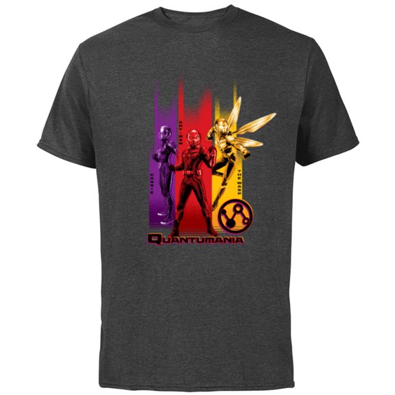 Marvel Ant-Man and the Wasp: Quantumania Cassie Ant-Man Wasp - Short Sleeve Cotton T-Shirt for Adults - Customized-Charcoal