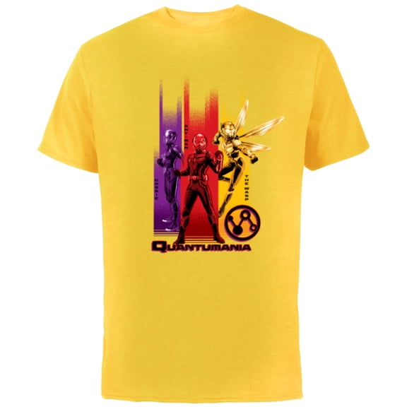 Marvel Ant-Man and the Wasp: Quantumania Cassie Ant-Man Wasp - Short Sleeve Cotton T-Shirt for Adults - Customized-Yellow