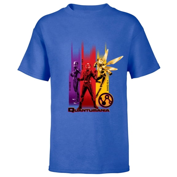 Marvel Ant-Man and the Wasp: Quantumania Cassie Ant-Man Wasp - Short Sleeve T-Shirt for Kids - Customized-Royal