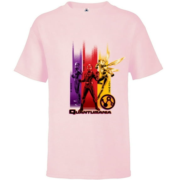 Marvel Ant-Man and the Wasp: Quantumania Cassie Ant-Man Wasp - Short Sleeve T-Shirt for Kids - Customized-Soft Pink