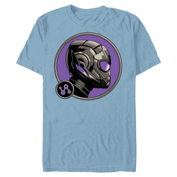 Marvel Ant-Man and the Wasp: Quantumania Cassie Helmet Side - Short Sleeve Blended T-Shirt for Adults - Customized-Ocean Blue