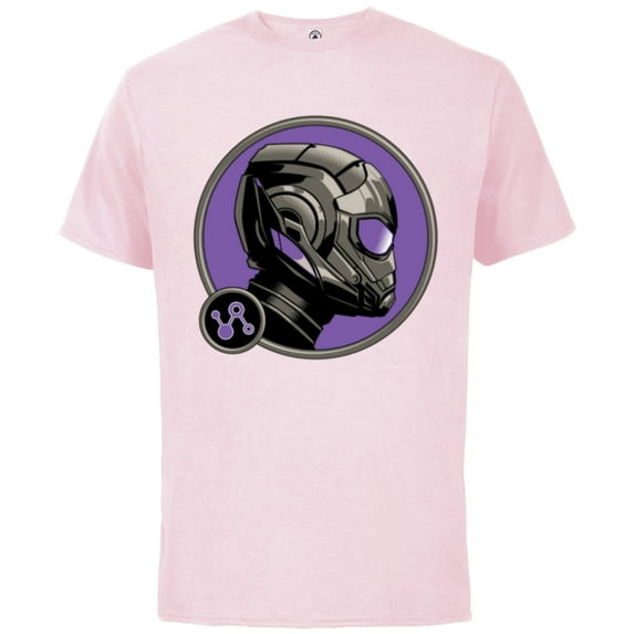 Marvel Ant-Man and the Wasp: Quantumania Cassie Helmet Side - Short Sleeve Cotton T-Shirt for Adults - Customized-Soft Pink