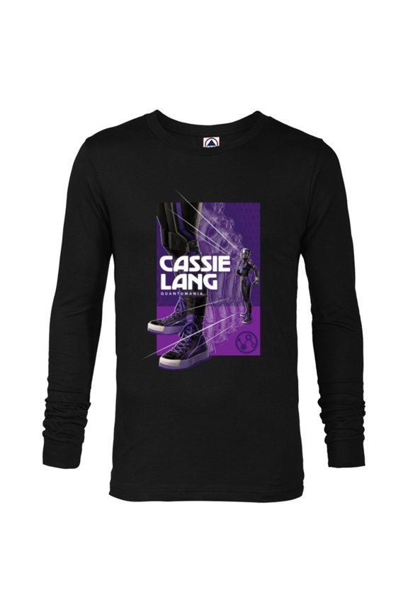 Ant-Man and the Wasp: Quantumania Cassie Lang Shift - Long Sleeve T-Shirt for Men - Customized-Black