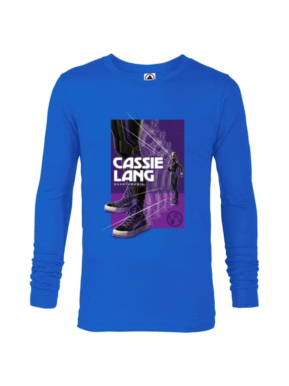 Ant-Man and the Wasp: Quantumania Cassie Lang Shift - Long Sleeve T-Shirt for Men - Customized-Navy