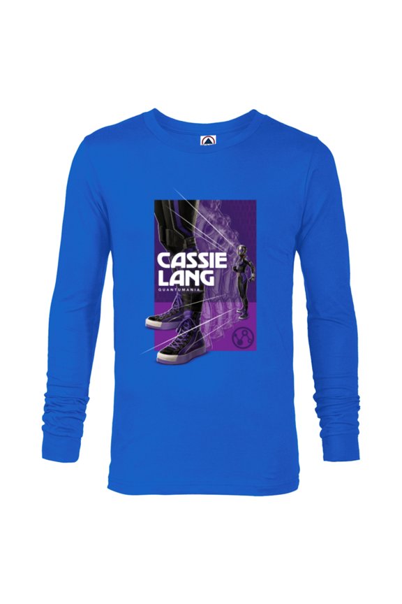 Ant-Man and the Wasp: Quantumania Cassie Lang Shift - Long Sleeve T-Shirt for Men - Customized-Navy